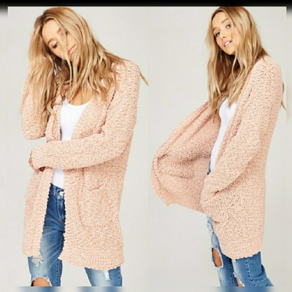 Sweaters - ❣Blush Cozy Long Body Open Cardigan❣